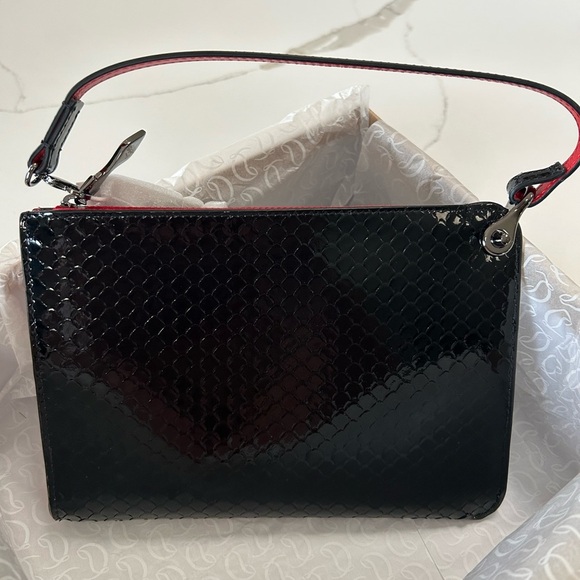 Christian Louboutin Patent Birdy Black - Picture 6 of 14